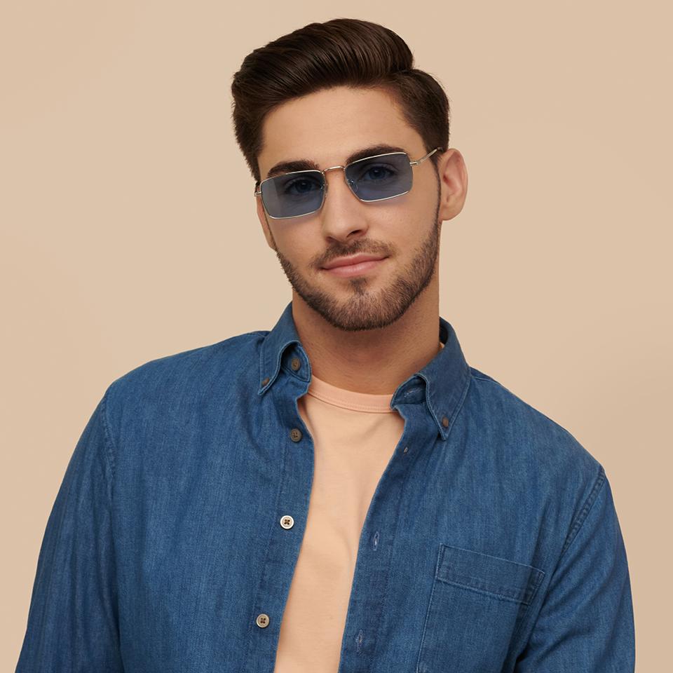 Sunglasses For Men-Frame Rectangle--SG